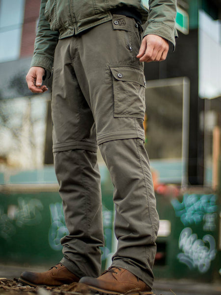 Clothing Arts Men's Cargo Pants P-Cubed Pick Pocket Proof Tan Khaki 36 X 32